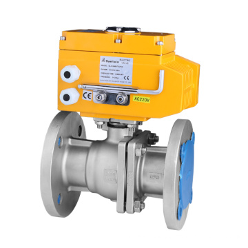 Electric Ball Valve -- GB Standard Flange Connection
